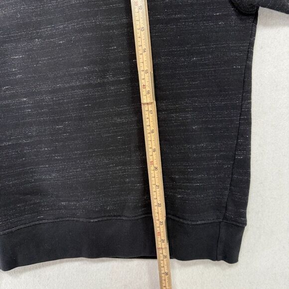 Taylor Stitch Sweater Men 40 / M Black Pocket Heavyweight Crewneck Heathered - Picture 9 of 11